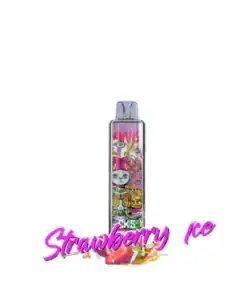 CKS Pulse 15000 puff - Strawberry Ice กลิ่นสตรอว์เบอร์รี่เย็น หวานฉ่ำ พร้อมสัมผัสเย็นสดใส